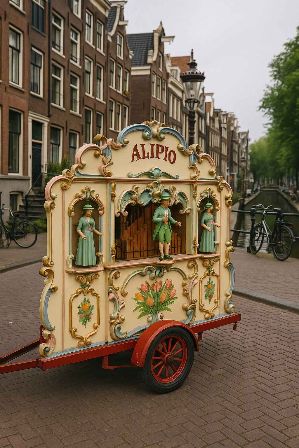 Dutch Street Organ in Amsterdam